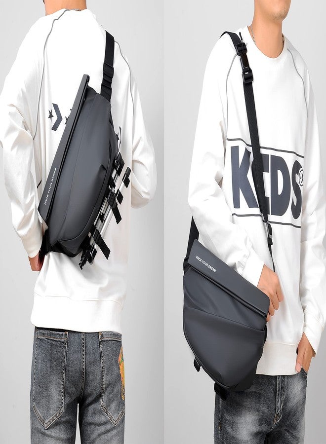 FSD.WG Classic Messenger Bag Shoulder bag Bookbag and Crossbody Bags for Men and Women - Image 4